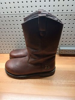 Steel toe rain boots size 11
