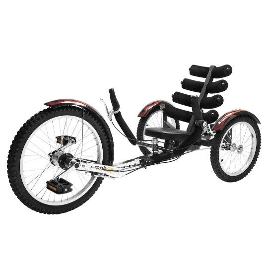 RECUMBENT TRIKE  w/ flag