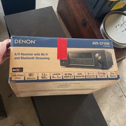 DENON AVR-S710W A/V Receiver With Wifi And Bluetooth