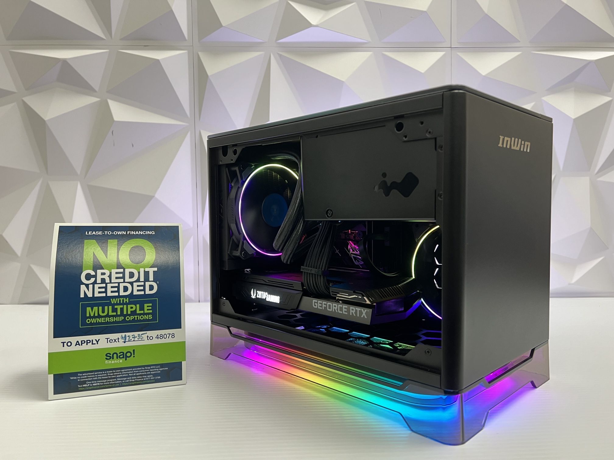 🦊FOX D101🦊 NEW Gaming Desktop Pc I5-12600K 32GB DDR5 RAM 1TB RTX 3070 Qi 10W Charging Panel