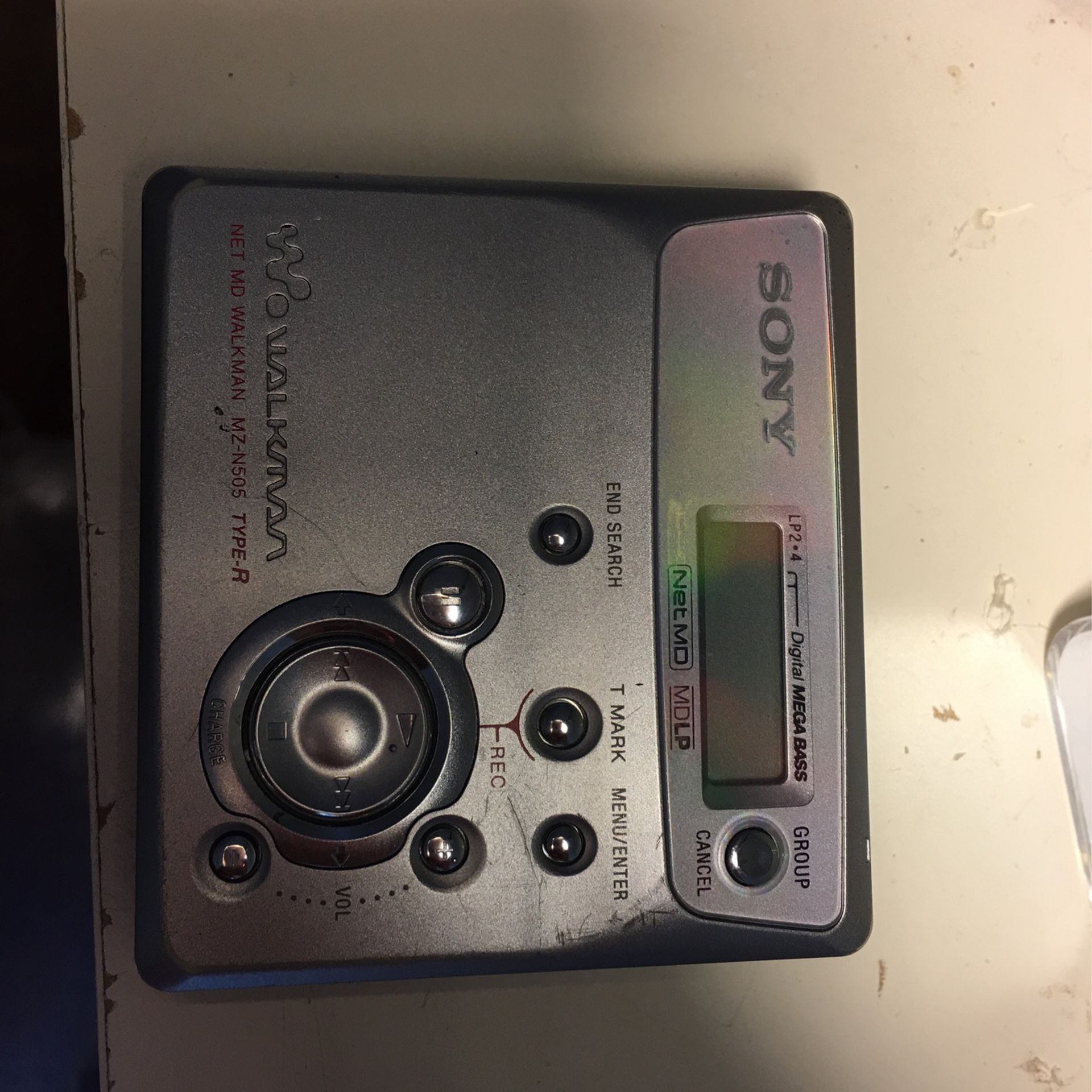 Sony minidisc MZ-N505