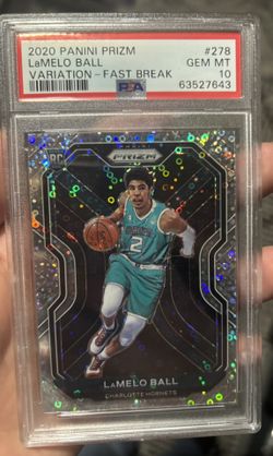 Lamelo Ball Prizm 2020 Variation Psa 10