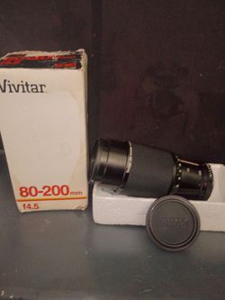 VIVITAR 80-200 mm ZOOM LENSE