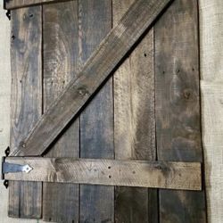 Custom BarnDoor Key Organizer/Coat Organizer