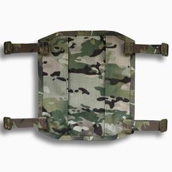 Removable Pleated Beaver Tail Attachment, USA-Made, 500D Cordura, MultiCam 