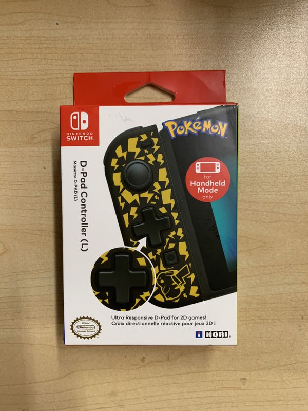 Hori Nintendo Switch D Pad Controller L Pokemon Pikachu