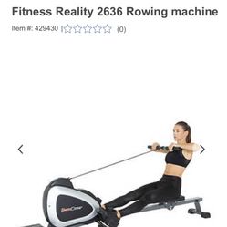 2636 rowing machine