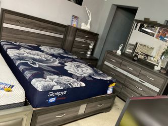 Beautiful Bedroom Set 5Pc  On Sale Now Free Mattress Only $1299 Don’t Miss It Out