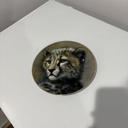 Cheetah plate