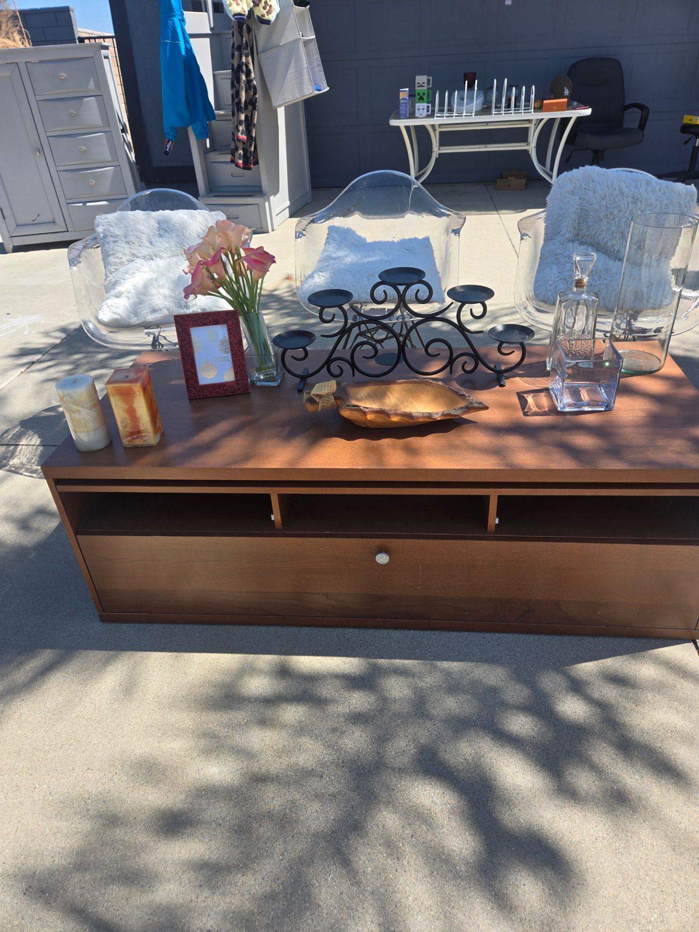 Yard sale leftovers
