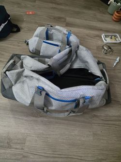 Gray and Blue Bag Set *LLBean