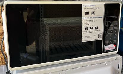 Mainstays microwave