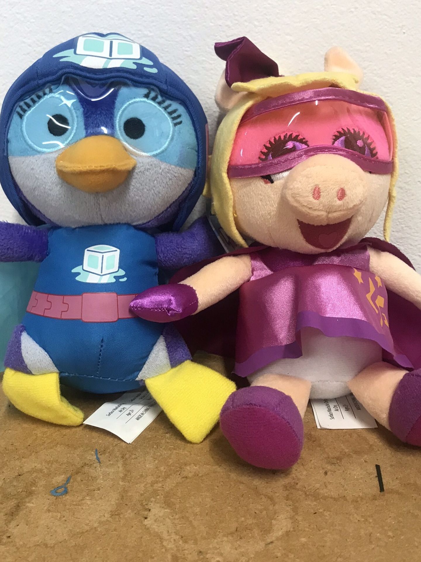 Disney Muppet Babies Plush Set of 2 Kids Toys