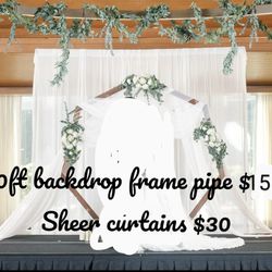 Wedding Backdrop Frame Pipe 
