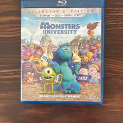 Monsters University Blu-Ray & DVD