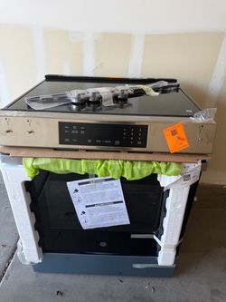 Electric slide in stove