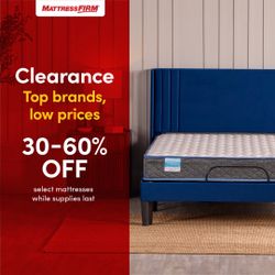 Shop for Clearance at your local Mattressfirm!!