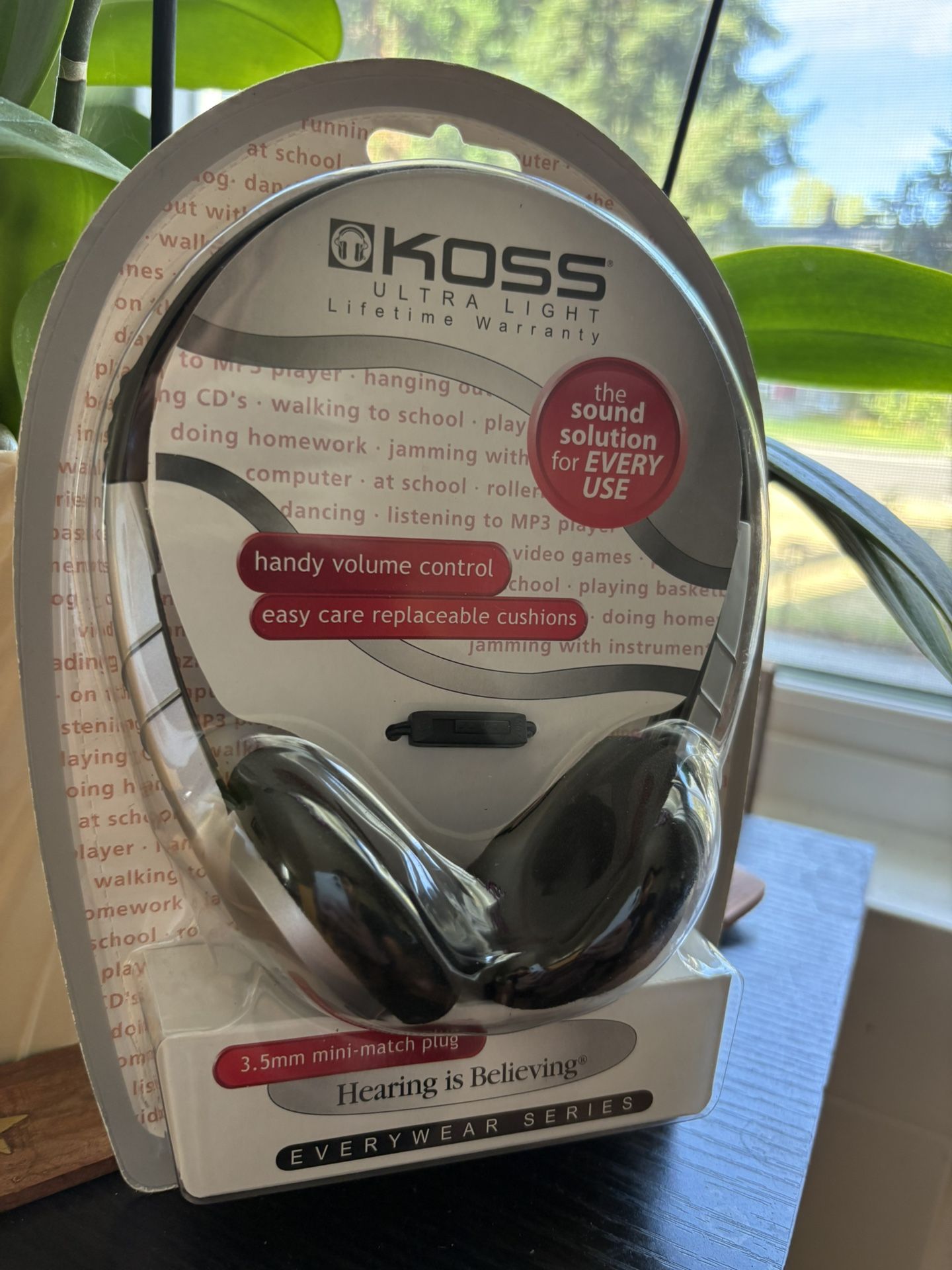 KOSS Ultra light - Stereo headphone 