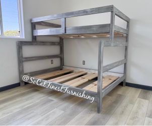 New twin full bunk bed frame