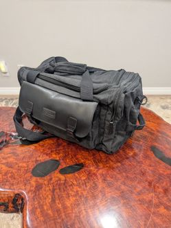 Bella Russo Cotton Canvas/Denim Duffel/Messenger Travel Bag