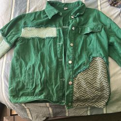 Vintage Green Jacket