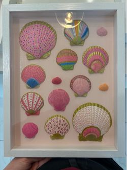 German artist - shell art- handmade