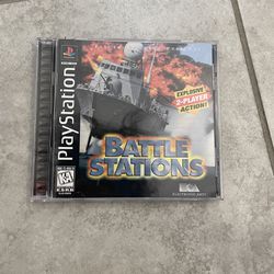 97’ PS1 “Battle Stations” Game