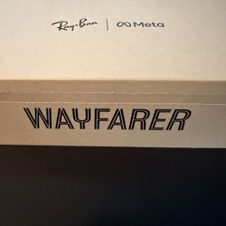 Ray-Ban Meta Wayfarer Smart Glasses – BRAND NEW, Sealed 🔥