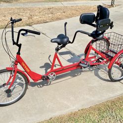 Tandem Trike By Belize Red