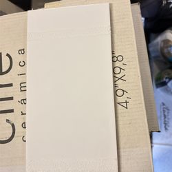 White Ceramic Tile
