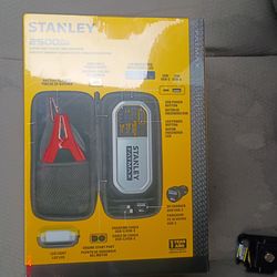 stanley 2500amp jump starter