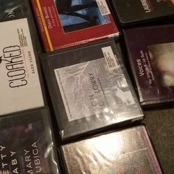 Big Lot Of Audio Books.... Mocking Jay, Hunger Games, Must Reads About 26 Full Set Audio Books Grate Condition 45= OBO LMK