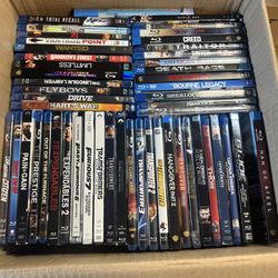 Blu Ray Movies - 51 Discs In The Box