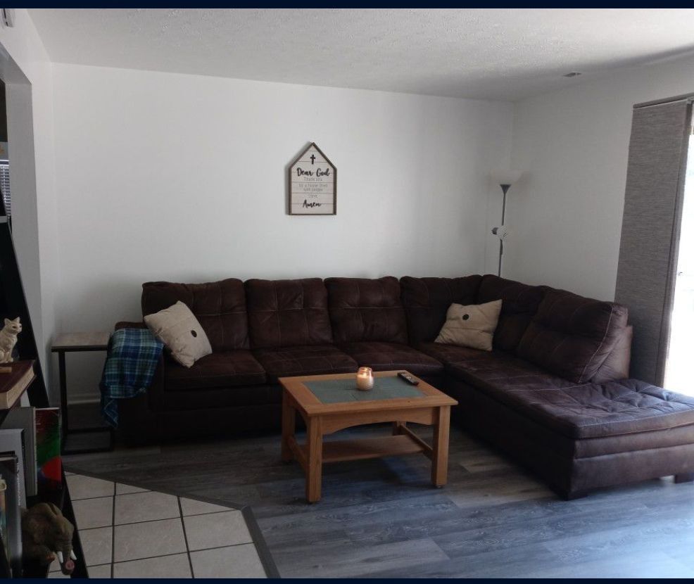 Brown sectional Couch $100