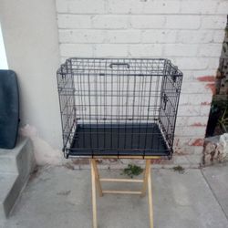 Small Dog Cage Or Cat Cage With Single Door & Compact Portable