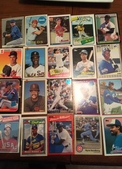 Mint rookie baseball cards