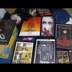 custom framed horror movie prints