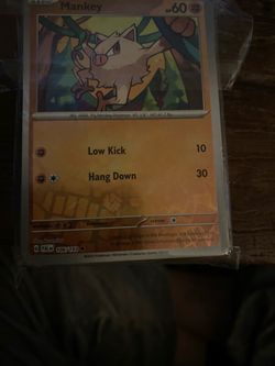 Nintendo Pokemon TCG Mixed Lot Common Pokemon/Trainer/Energy, Foil Mankey