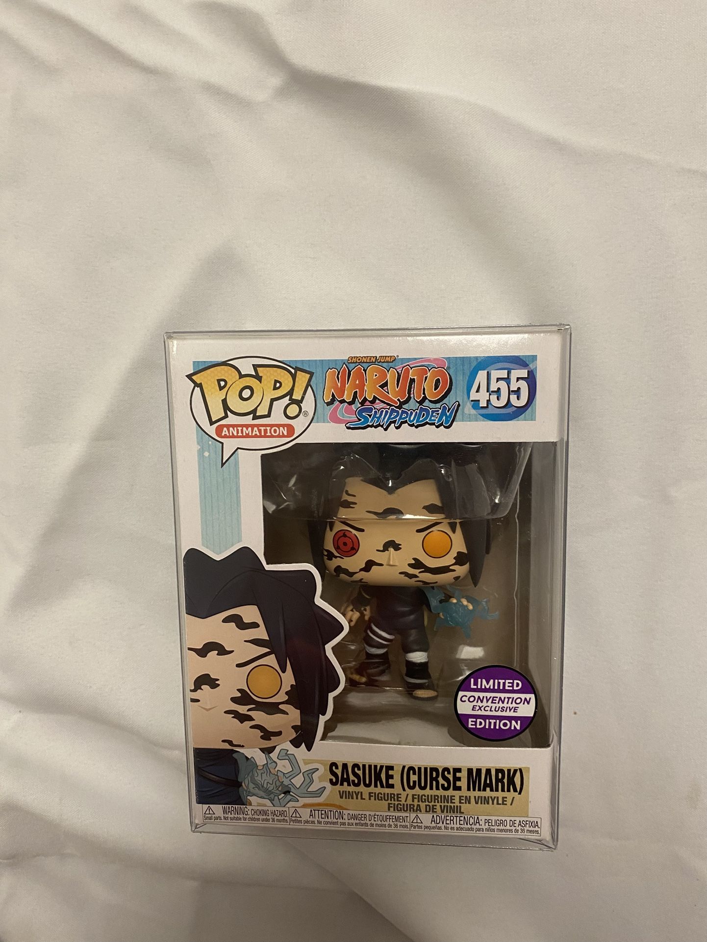 Sasuke Curse Mark Limited edition Convention exclusive Funko Pop