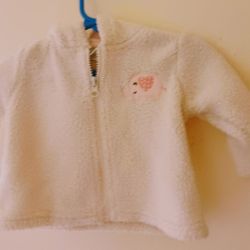 Baby Girls 3-6 Months Hooded Jacket 