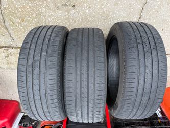 3 hankook kinergy gt tires 225/55/18