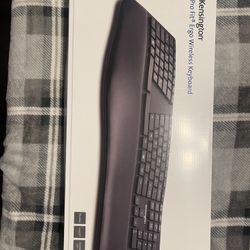 Kensington Pro Fit Ergonomic Wireless Keyboard, Bluetooth - Black (K75401US) - New