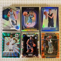 Memphis Grizzlies 270 Card Basketball Lot! Rookies, Prizms, Parallels, Autographs, Memorabilia, Short Prints, Variations & More!