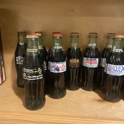 Classic Coke bottle collection