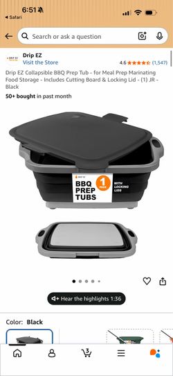 DRIP EZ Collapsible Prep Tub / Cutting Board