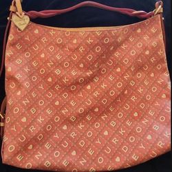 Dooney and Burke Signature RED Large Bag