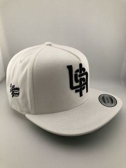 “USA” Flat Bill Cap | E Luna Brand PREMIUM | 4 Black Thread Logos | 3D Puff Edition