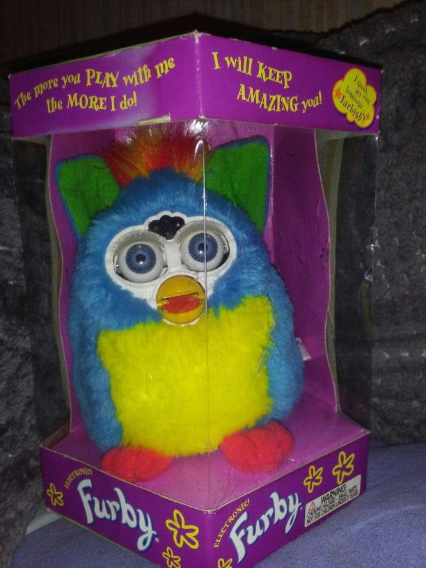 Very rare Furby #70-795 which is one of the four in the Kids Cuisine collection