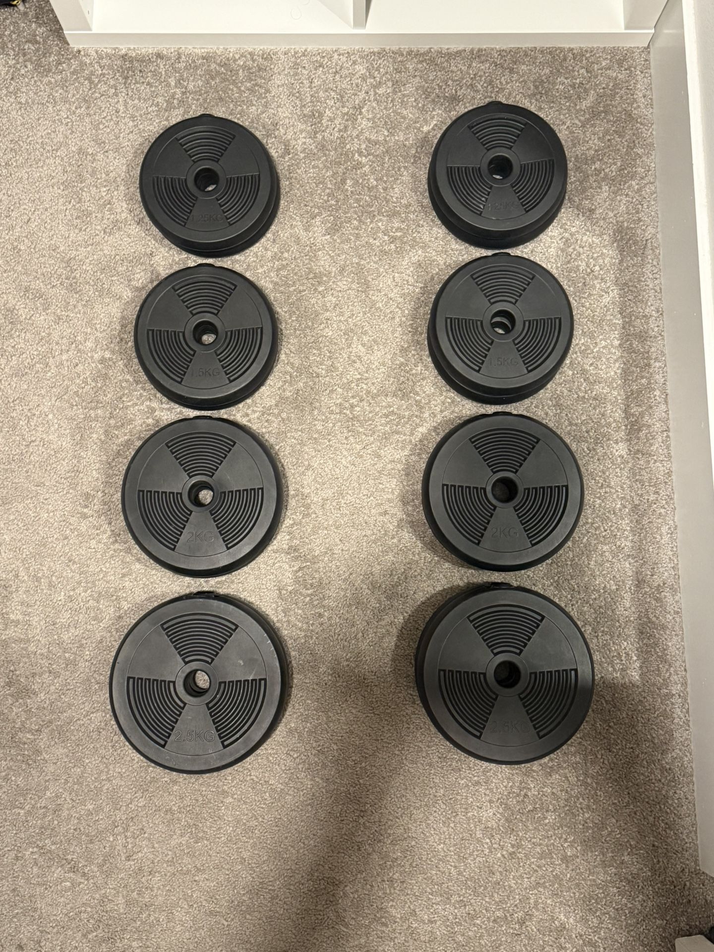 Complete Home Weight Set – Dumbbells, Plates, Kettlebell + More (Clean & Compact)