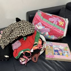 Girls Clothes Twin Bed Set Puzzle